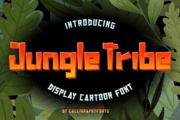 Jungle Tribe Font - Featured Image
