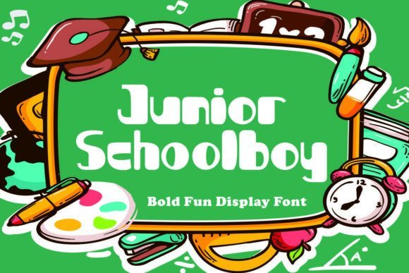 Junior Schoolboy Font - Featured Image