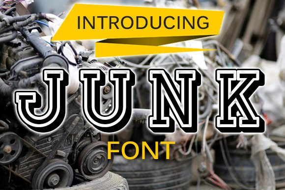 Junk Font - Featured Image
