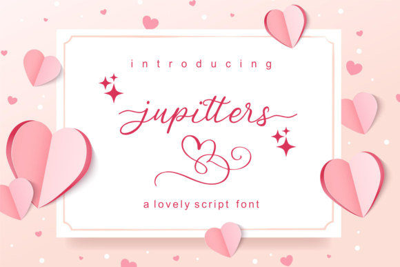 Jupitters Font - Featured Image