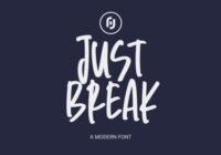 Just Break Font - Featured Image