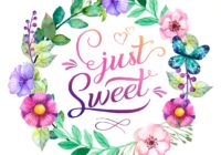 Just Sweet Font - Featured Image