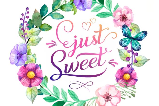 Just Sweet Font - Featured Image