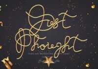 Just Thought Font - Featured Image