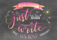 Just Write Font - Featured Image