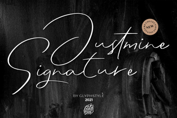Justmine Signature Font - Featured Image