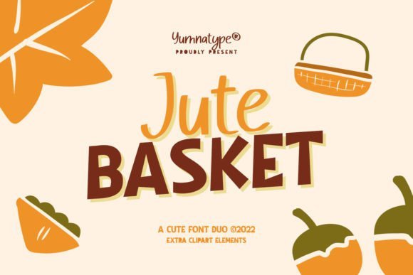 Jute Basket Font - Featured Image