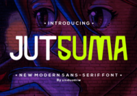 Jutsuma Font - Featured Image