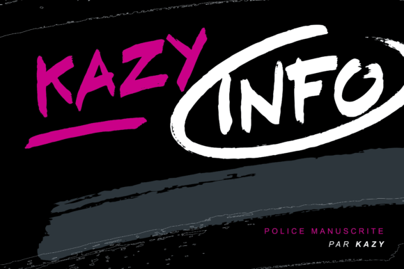 KAZYinfo Font - Featured Image