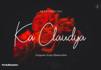 Ka Claudya Font - Featured Image