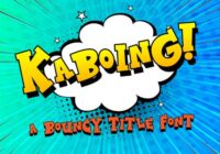 Kaboing Font - Featured Image