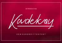 Kadekoy Font - Featured Image