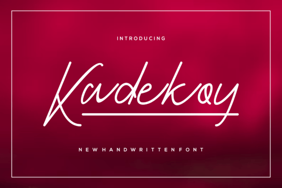 Kadekoy Font - Featured Image