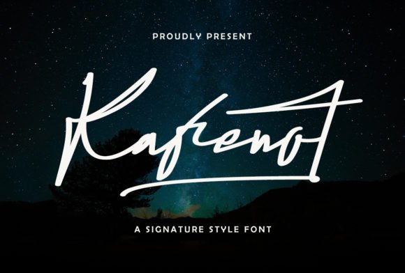 Kafenot Font - Featured Image