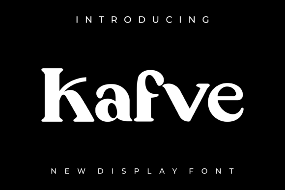 Kafve Font - Featured Image