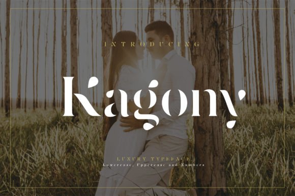 Kagony Font - Featured Image
