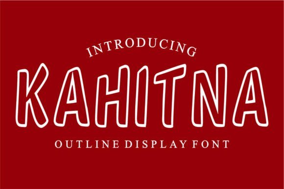 Kahitna Font - Featured Image