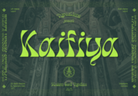 Kaifiya Font - Featured Image