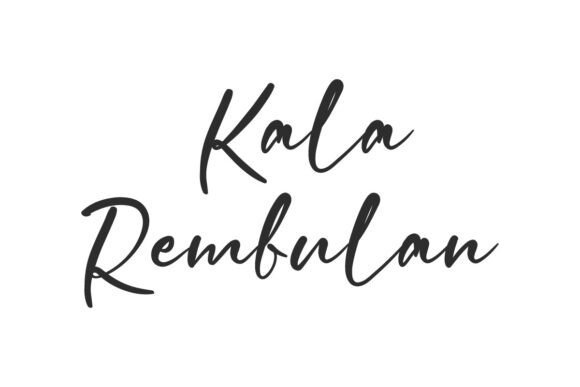 Kala Rembulan Font - Featured Image