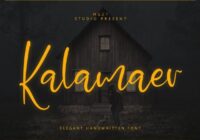 Kalamaer Font - Featured Image