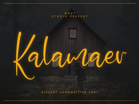 Kalamaer Font - Featured Image