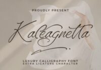 Kaleagnetta Font - Featured Image
