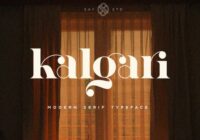 Kalgari Font - Featured Image