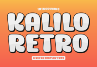 Kalilo Retro Font - Featured Image