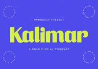 Kalimar Font - Featured Image