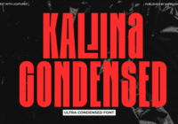 Kalina Condensed Font - Featured Image