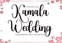 Kamala Wedding Font - Featured Image