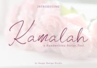 Kamalah Font - Featured Image