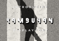 Kambuhan Font - Featured Image