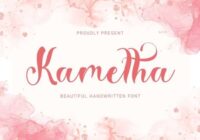 Kametha Font - Featured Image