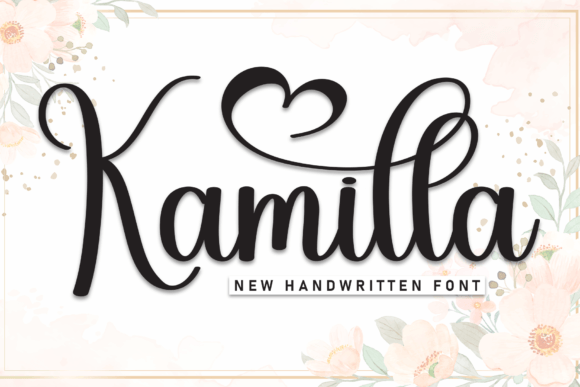 Kamilla Font - Featured Image