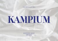 Kampium Font - Featured Image