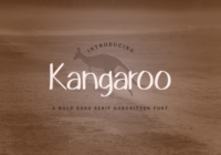 Kangaroo Font - Featured Image
