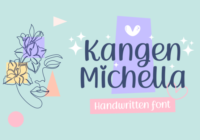 Kangen Michella Font - Featured Image