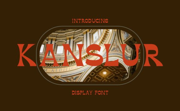 Kanslur Font - Featured Image