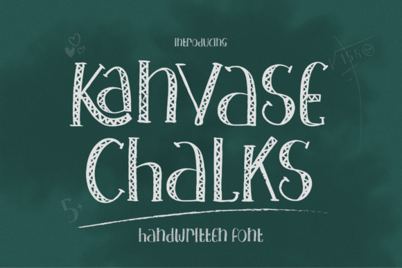 Kanvase Chalks Font - Featured Image