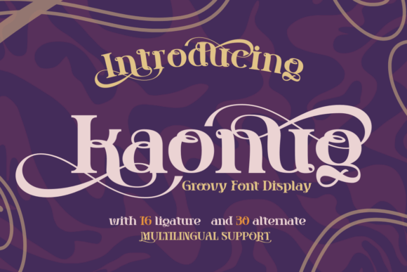 Kaonug Font - Featured Image