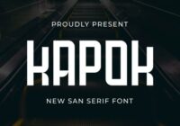 Kapok Font - Featured Image