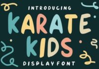 Karate Kids Font - Featured Image