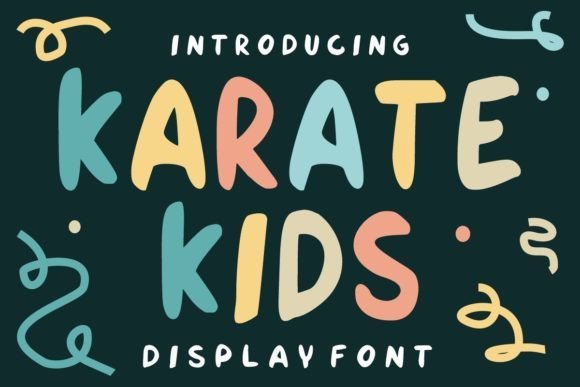 Karate Kids Font - Featured Image