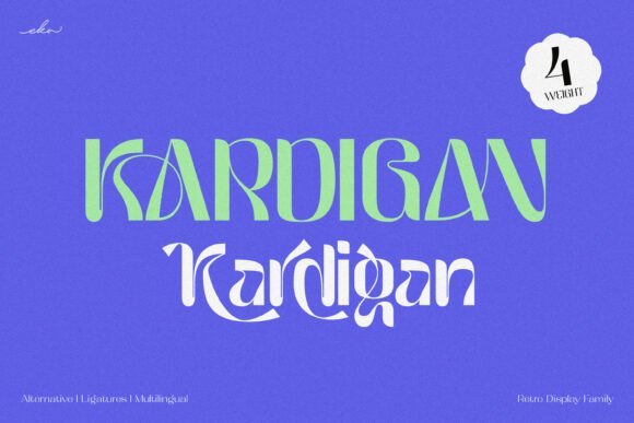 Kardigan Font - Featured Image