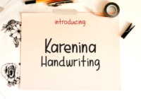Karenina Handwriting Font - Featured Image