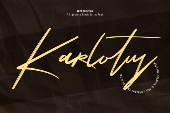 Karlotus Font - Featured Image