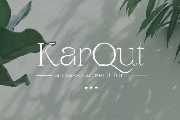 Karqut Font - Featured Image