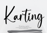 Karting Font - Featured Image