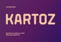 Kartoz Font - Featured Image